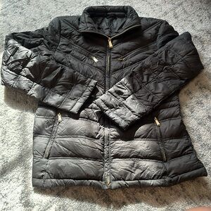 MK Gray Puffer Winter Jacket